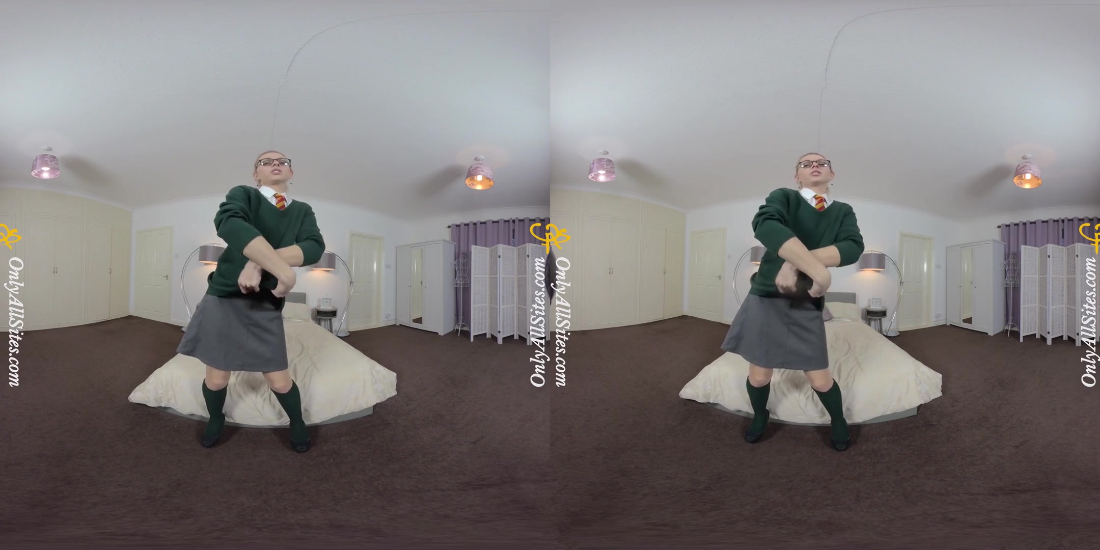 Chloe Toy - College; Cute Amateur Blonde Stripping