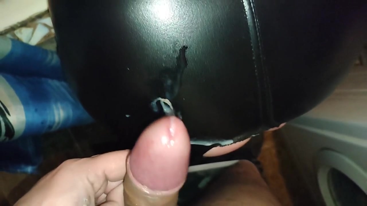 Of Cum On Horny Mommys Black Leather Pants