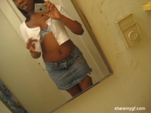 Marie in a white blouse a short skirt - Sharemygf