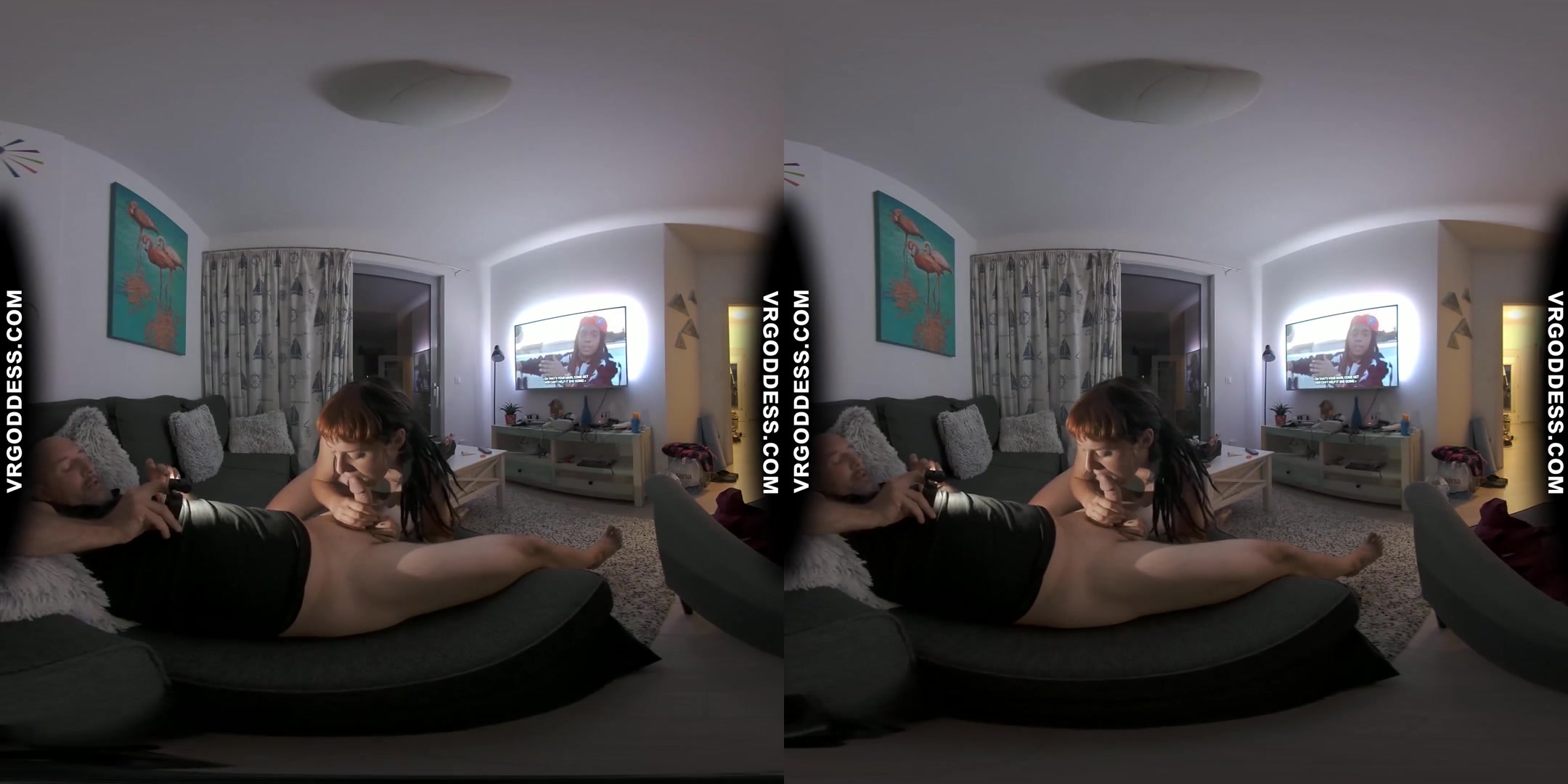 Vacation Sexy Tattooed Brille Giving Me Nasty Sloppy Wet Blowjob Between The Scenes With Mouth Cum