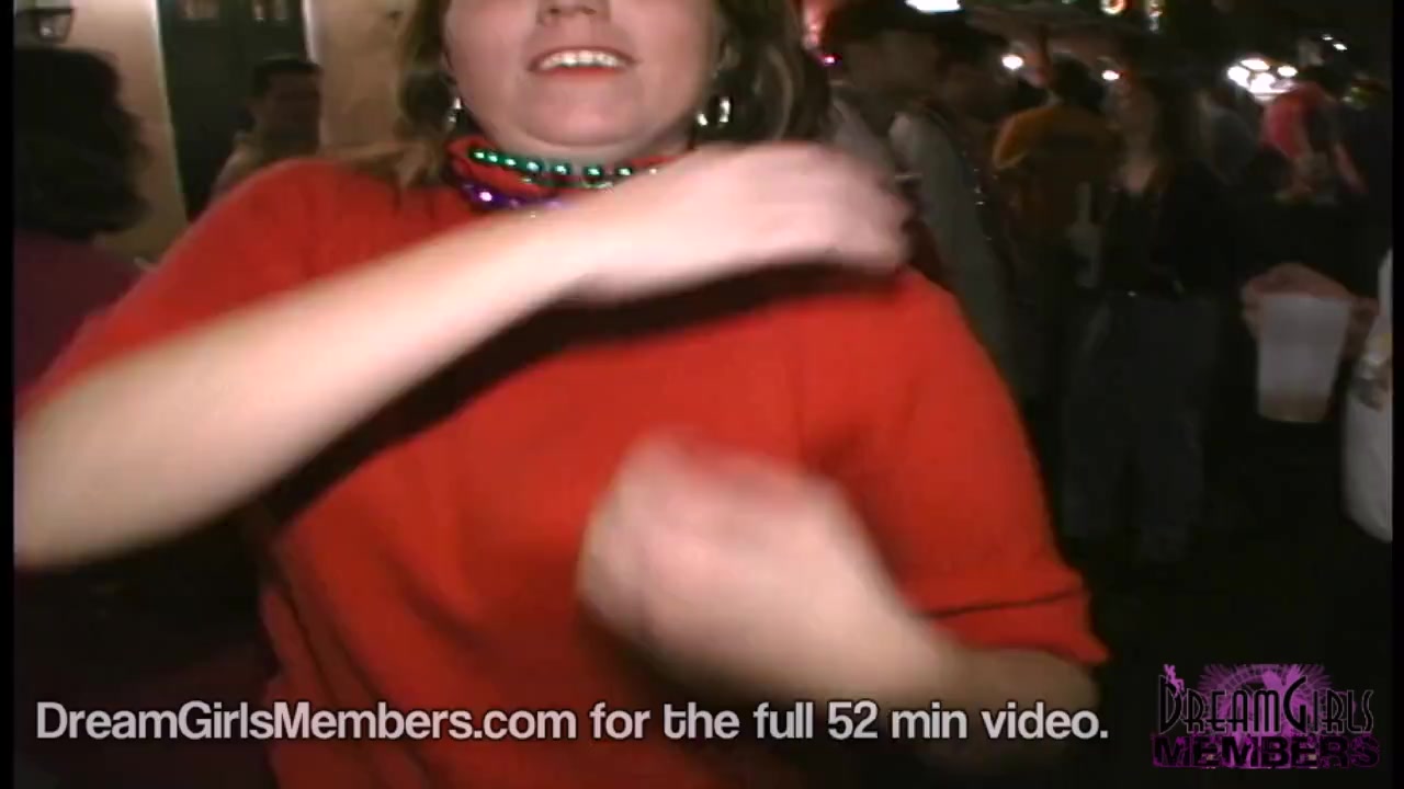 The Hot Girl Next Door Gets Naked At Mardi Gras - DreamGirlsMembers