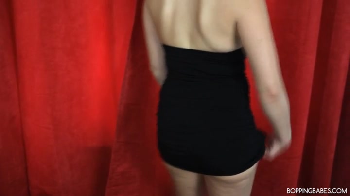 Sophia Delane - Black Dress Big Boobs - BoppingBabes