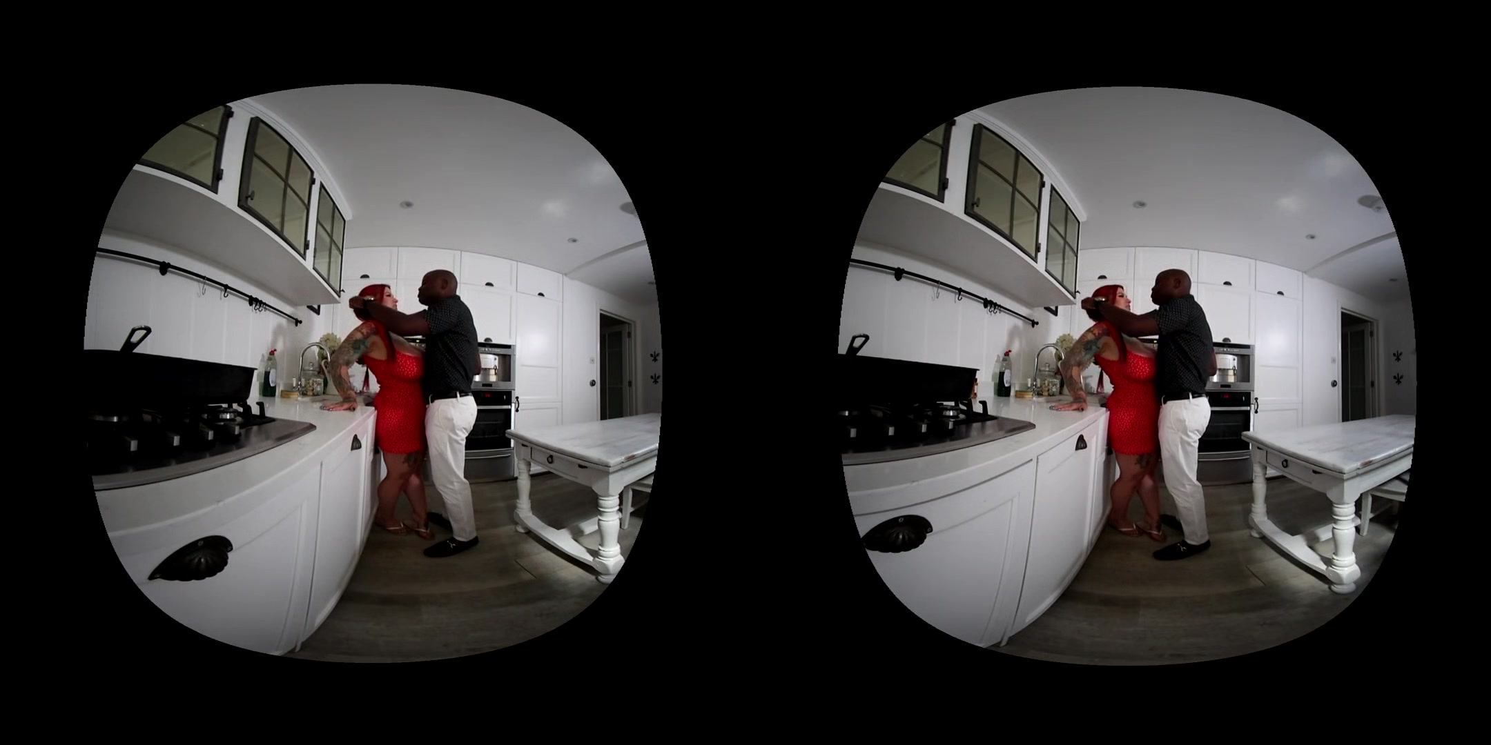 Sabien Demonia Fets Fucked In The Kitchen By BBC