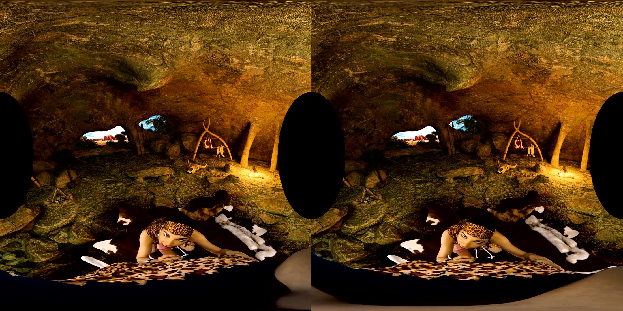 Francys Belle in Caveman's Meat - POV - RealityLovers