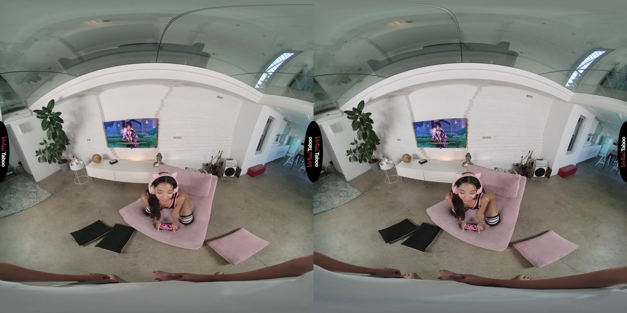 Lia Lin VR Porn: We Play A Game You Cum - I Win - VirtualTaboo