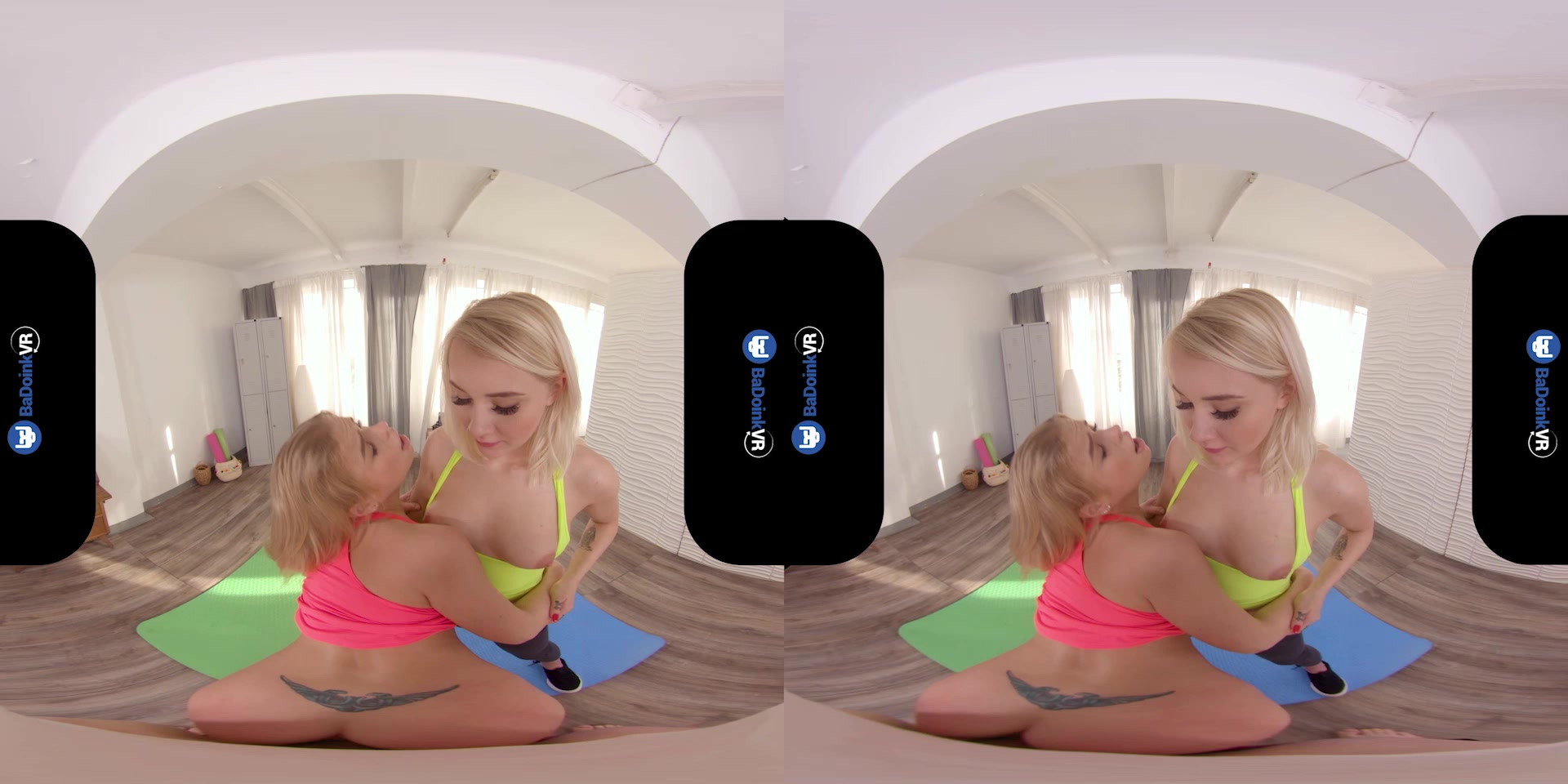 Marilyn Sugar & Alexa Flexy in Cum Salutations - BadoinkVR