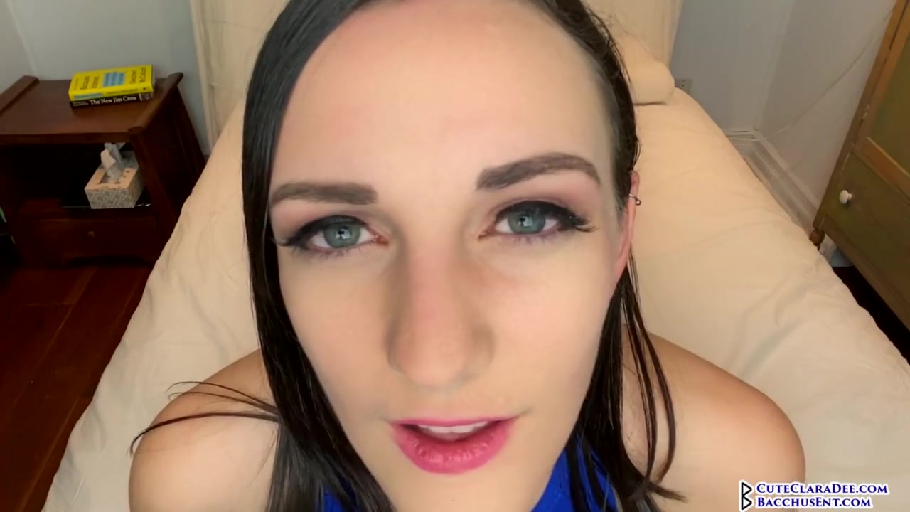 Clara Dee Begs You To Cum In Her Mouth - Joi July 25 - Close Up Face