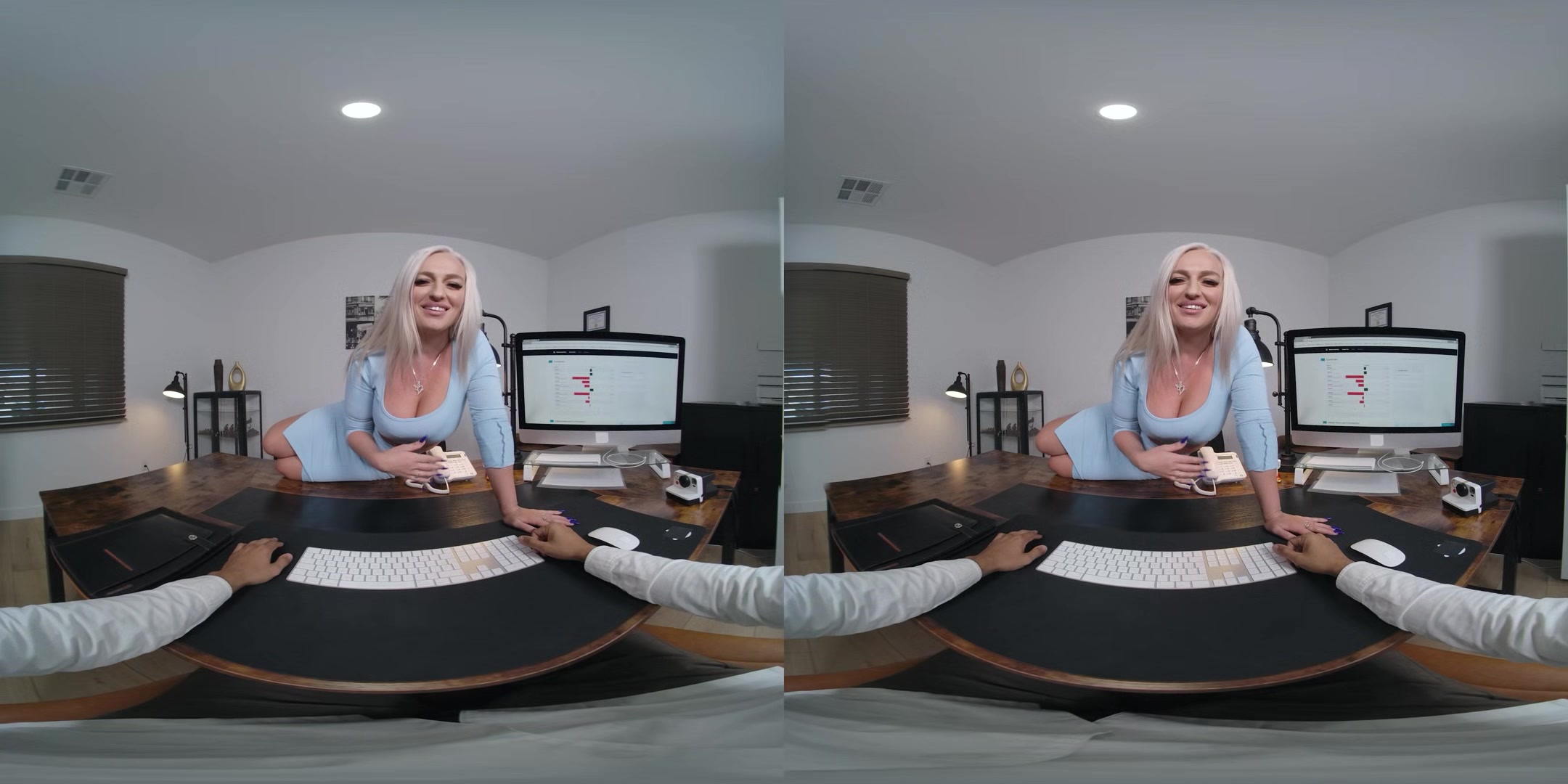 Office Temptations: Anti-Stress Boobs
