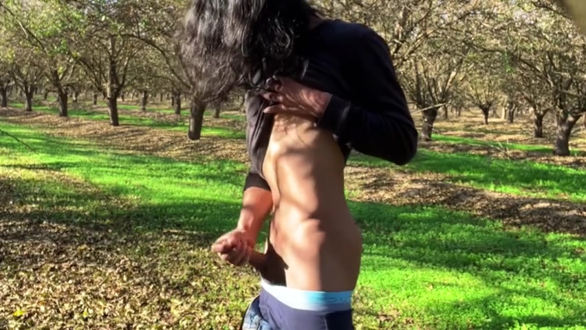 abx 3 816 - Cute Twink Secretly Masturbates In The Forest