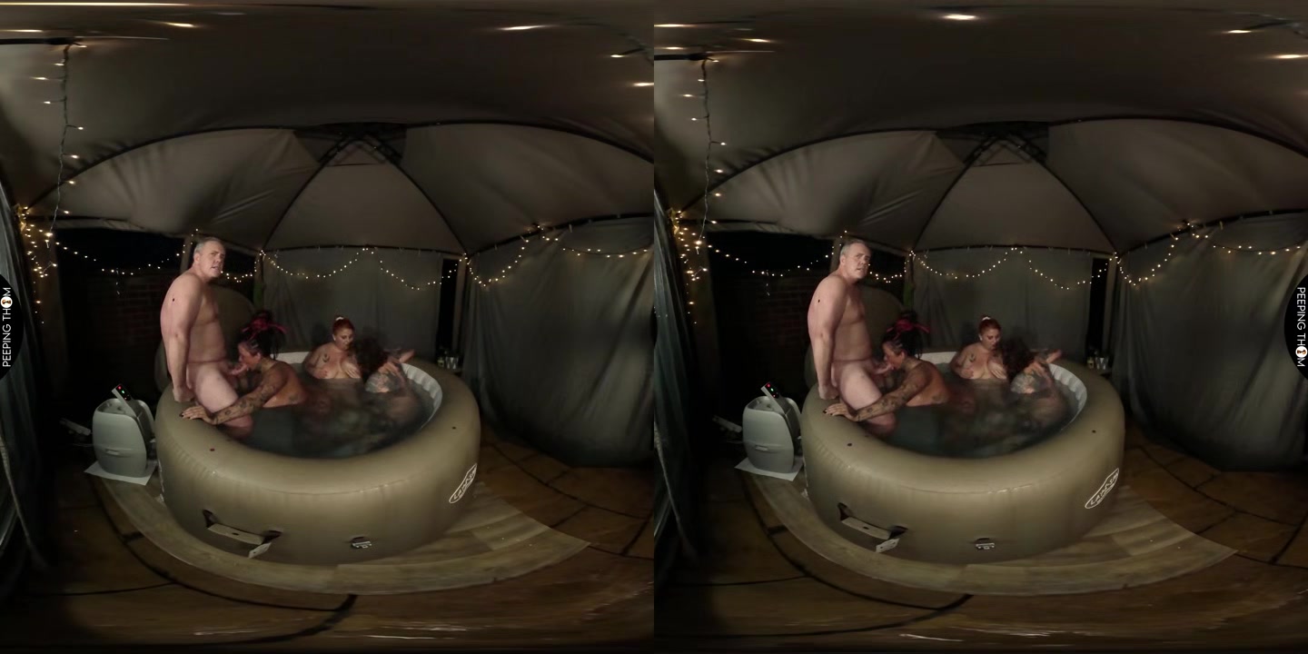 Hot Tub Party At Thoms House - PeepingThom