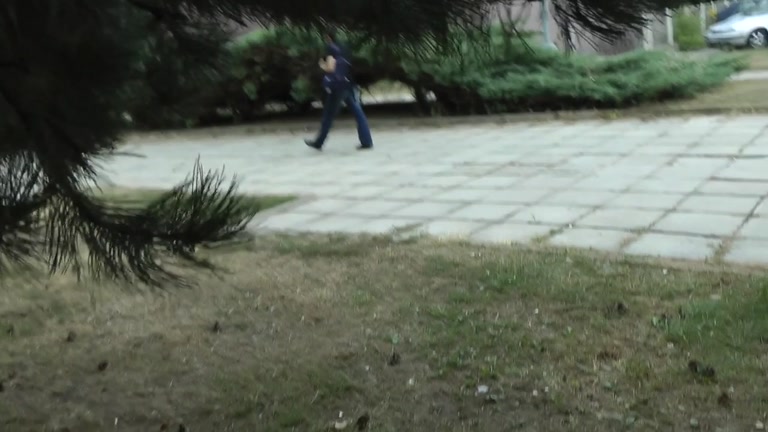 Naked girl left in the woods after public fuck