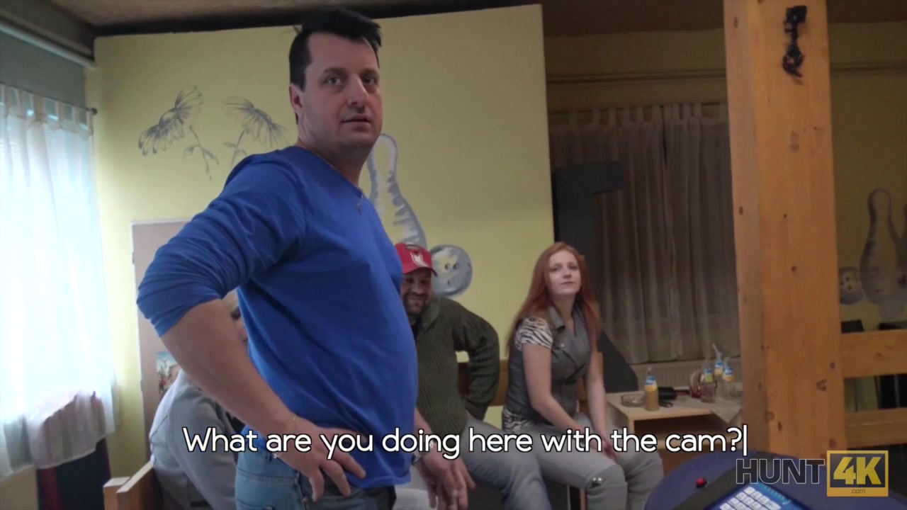 HUNT4K. Sex in a bowling place - I've got strike!