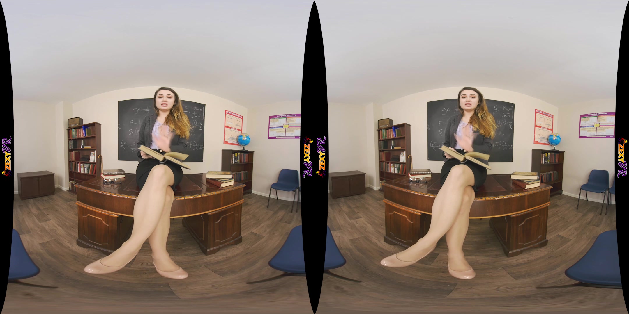 Classroom Nude featuring Gabriella - ZexyVR