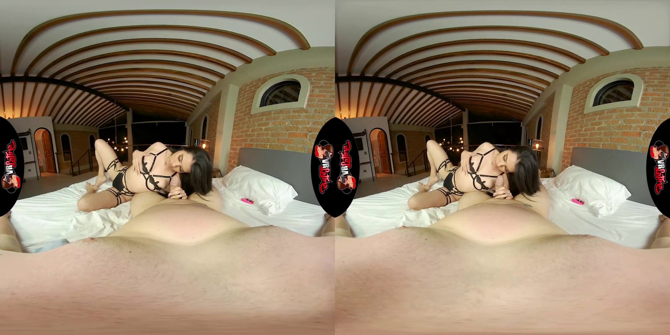 Ambar Take My Nectar - Latina Lingerie Riding Dick