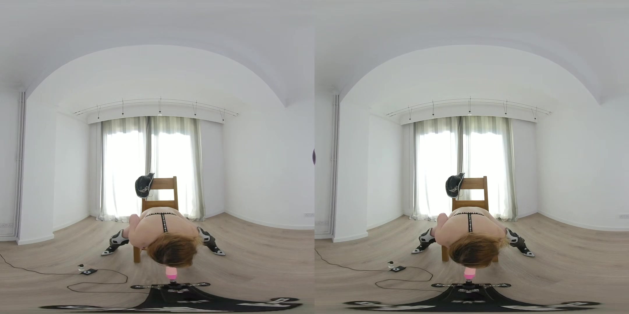 Aloralux, Riding the Sex Machine; Horny Amateur Babe Solo VR Porn