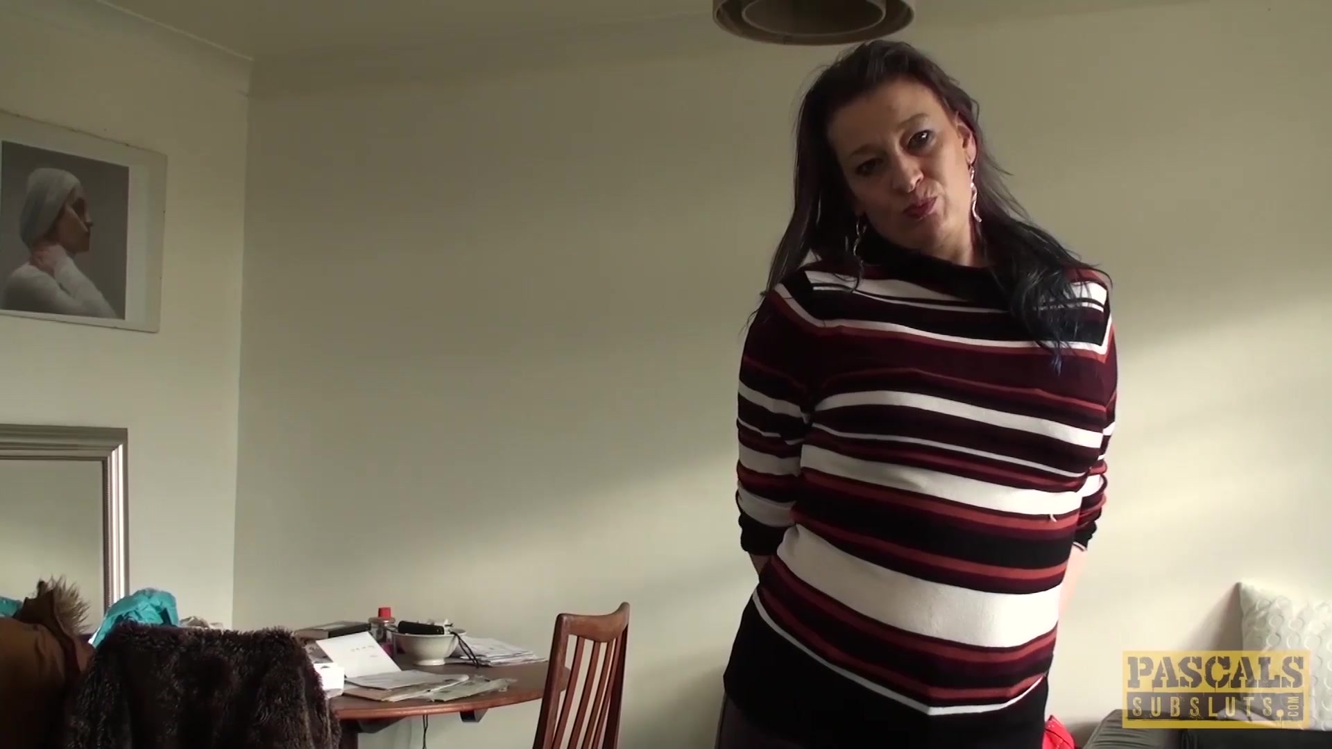 English mature whore anally disciplined before tasting cum