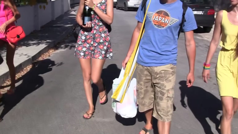 See hardest college sex on the desolate beach