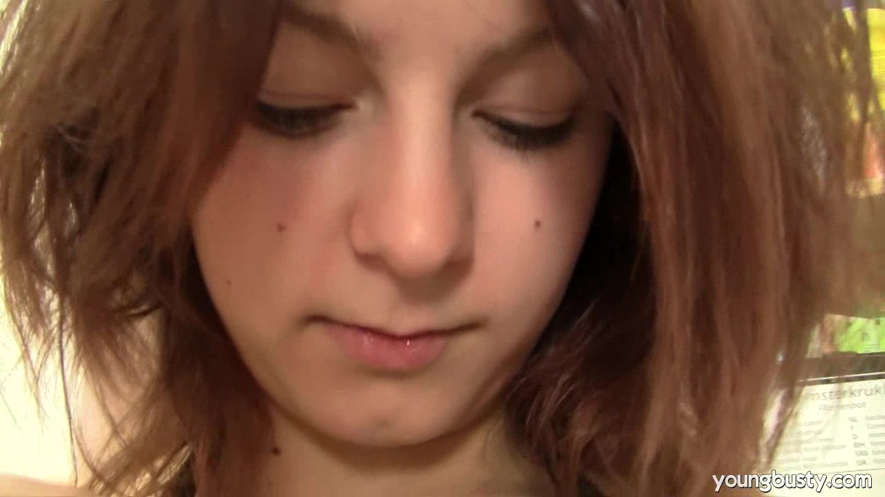 Young Nanny gives handjob and gets big hooters jizzed