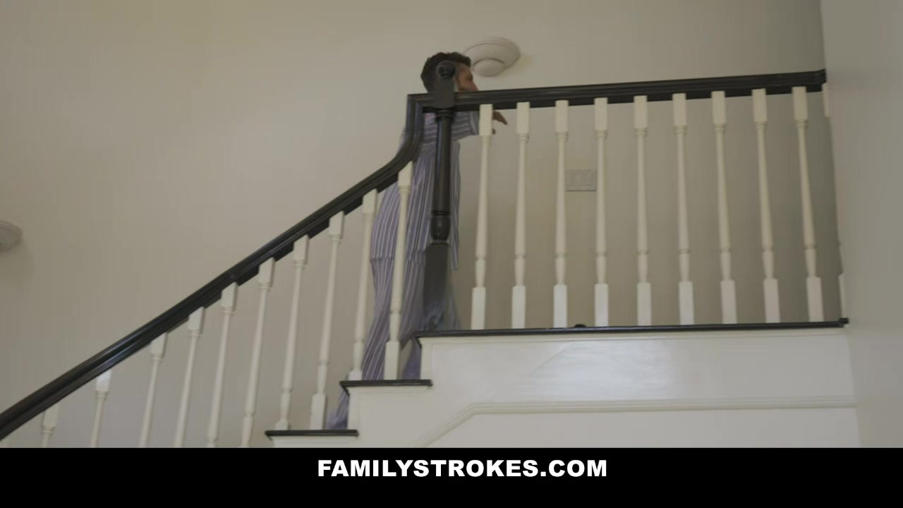 Noisy Stepdaughters Hannah Grace And Madi Collins Fucked Hard By Step daddy