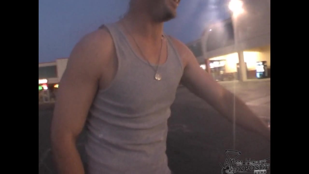 Blondie Meeting Random Dude in Parking Lot then Blowing Him and Swallowing Stranger Cum - AfterHoursExposed