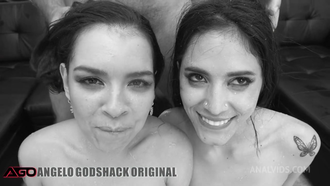 first Quadruple! Angels of Hardcore 6on2 YessicaBunny & HelenStar