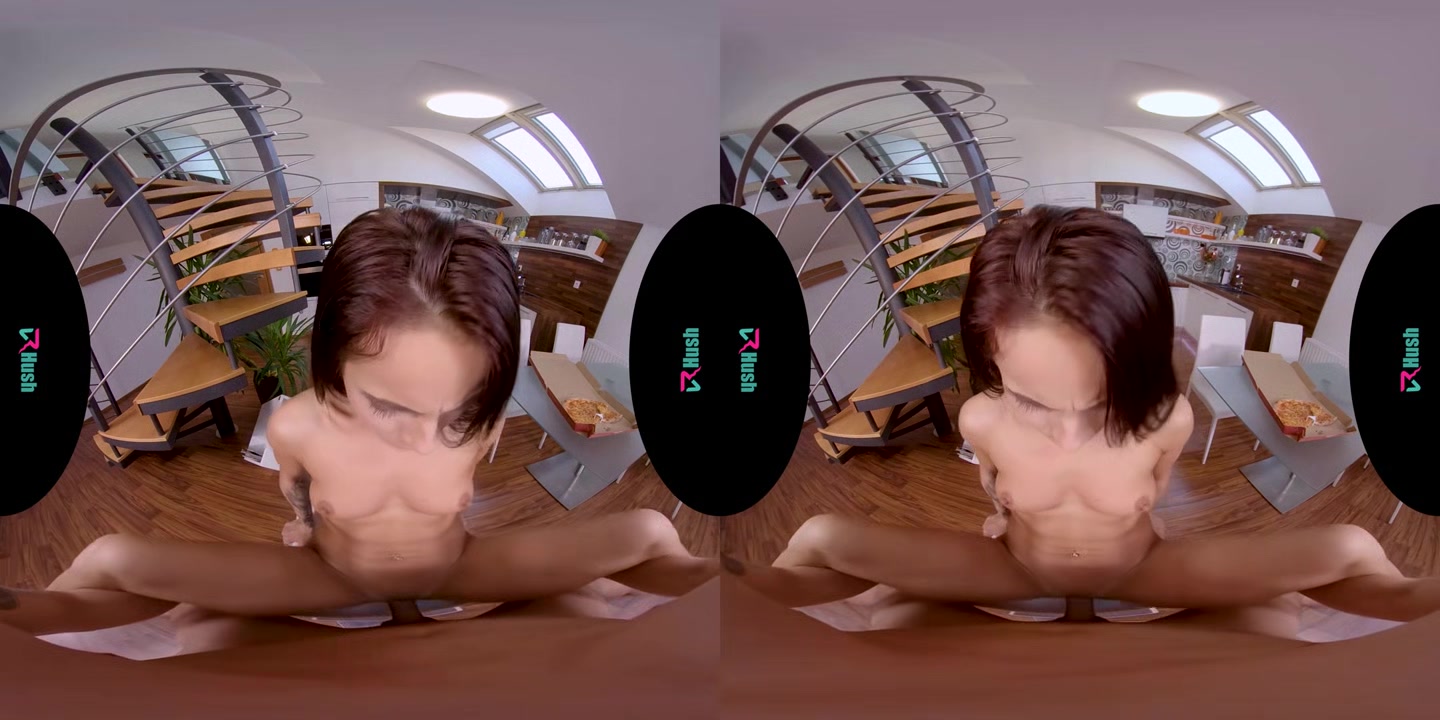 VRHUSH Petite Lexi Dona rides a cock in VR POV
