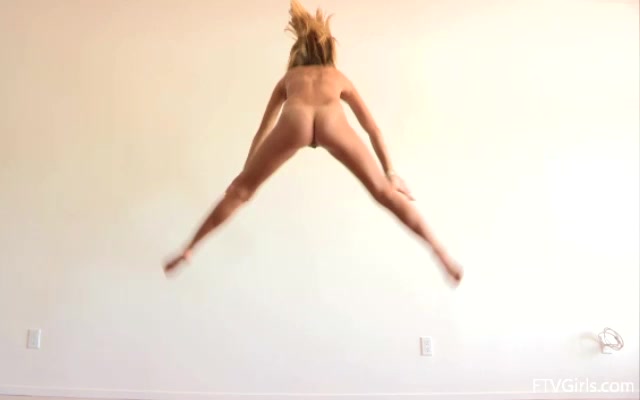 Lauren Spreads on the Table - FTVGirls