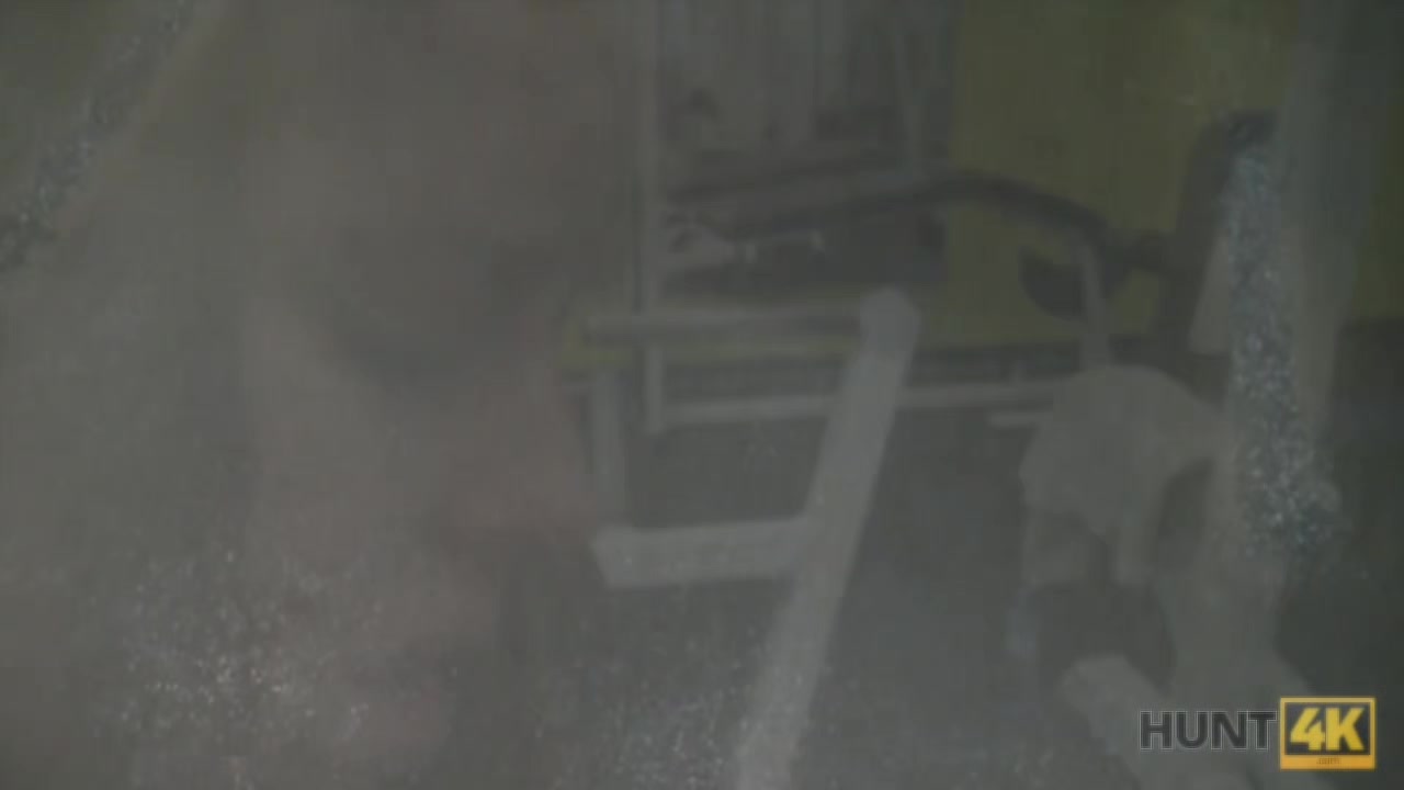 HUNT4K. Cuckold video where winsome gal is fucked by mature stranger
