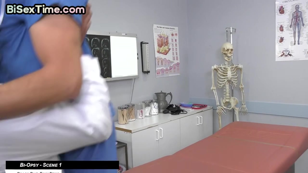 Bisex nurses fucked in 3some compilation with doctor