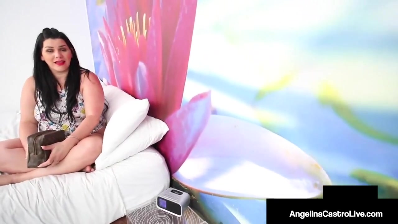 Cuban Blowjob Princess Angelina Castro Face Fucks a Cock