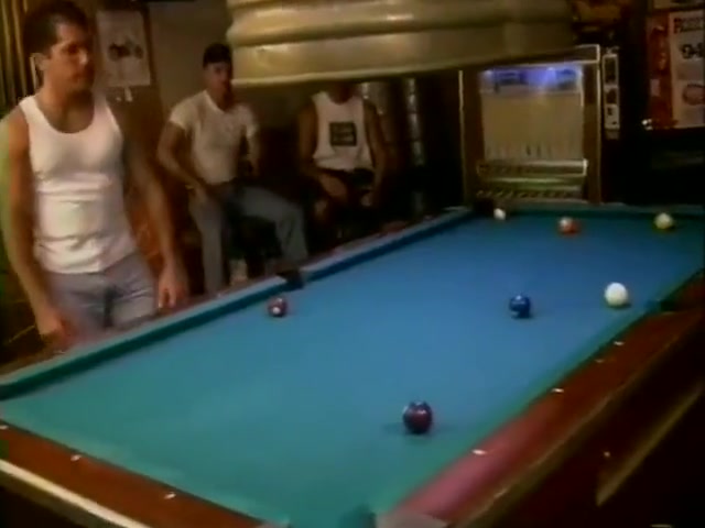 Muscular Horny Studs Want To Get A Bit Wild And Fuck On The Pool Table