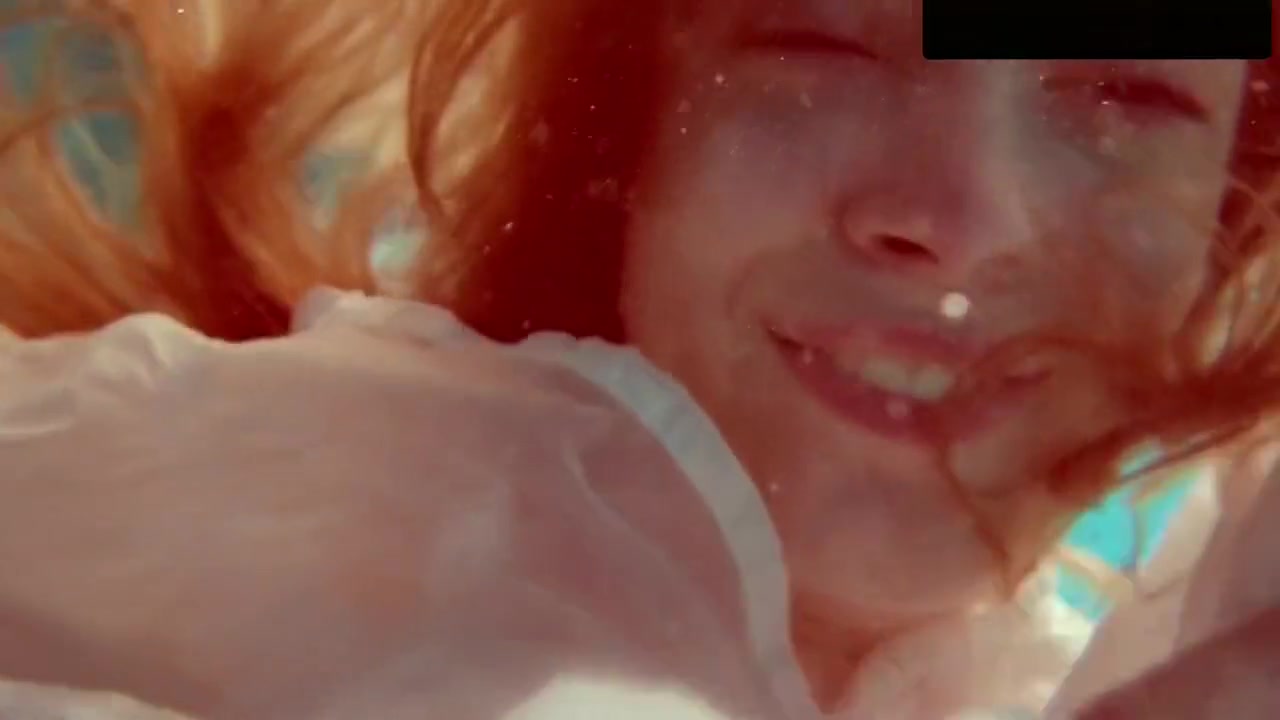 Redhead Diana Hot And Horny In A White Dress