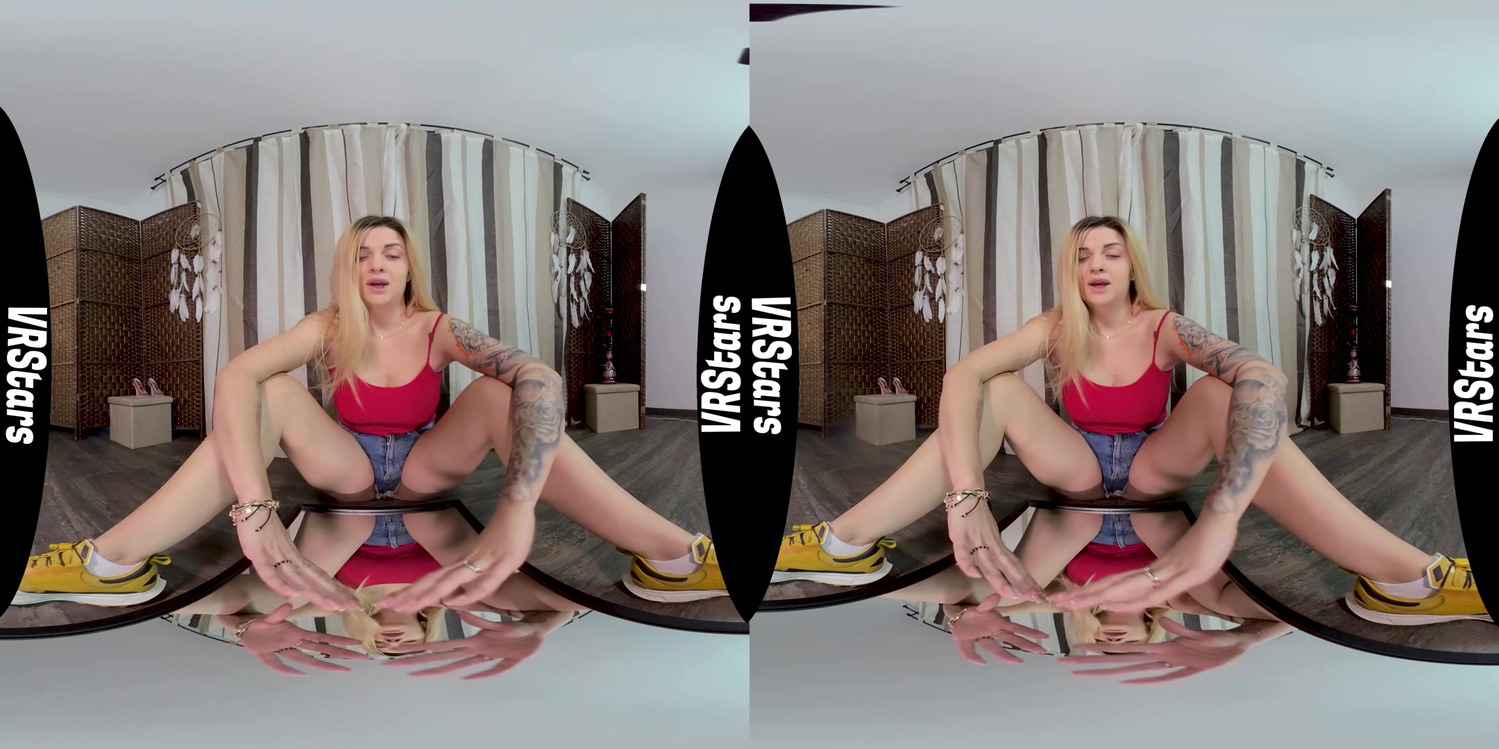 Hard Cumming She Can't Stop Squirting Fountains! - VRStars