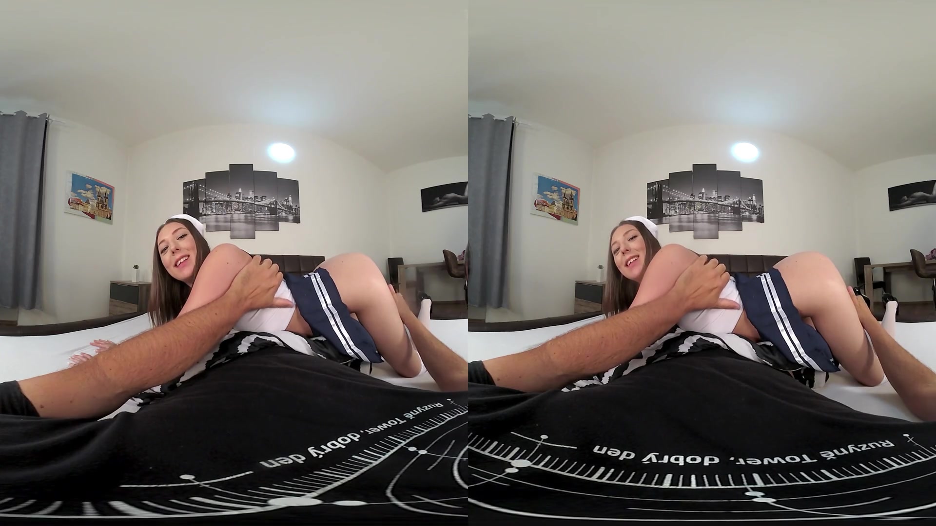 Isabella De Laa: Sailor Blowjob - Sexy Amateur Sucks Your Cock in POV