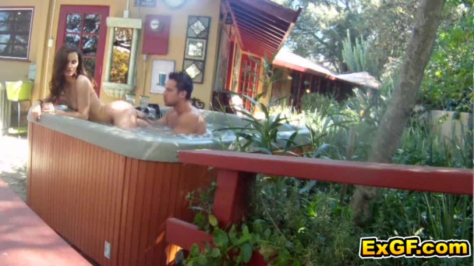 Lily C in Country Girl's Sweet Jacuzzi Fuck - EXGF