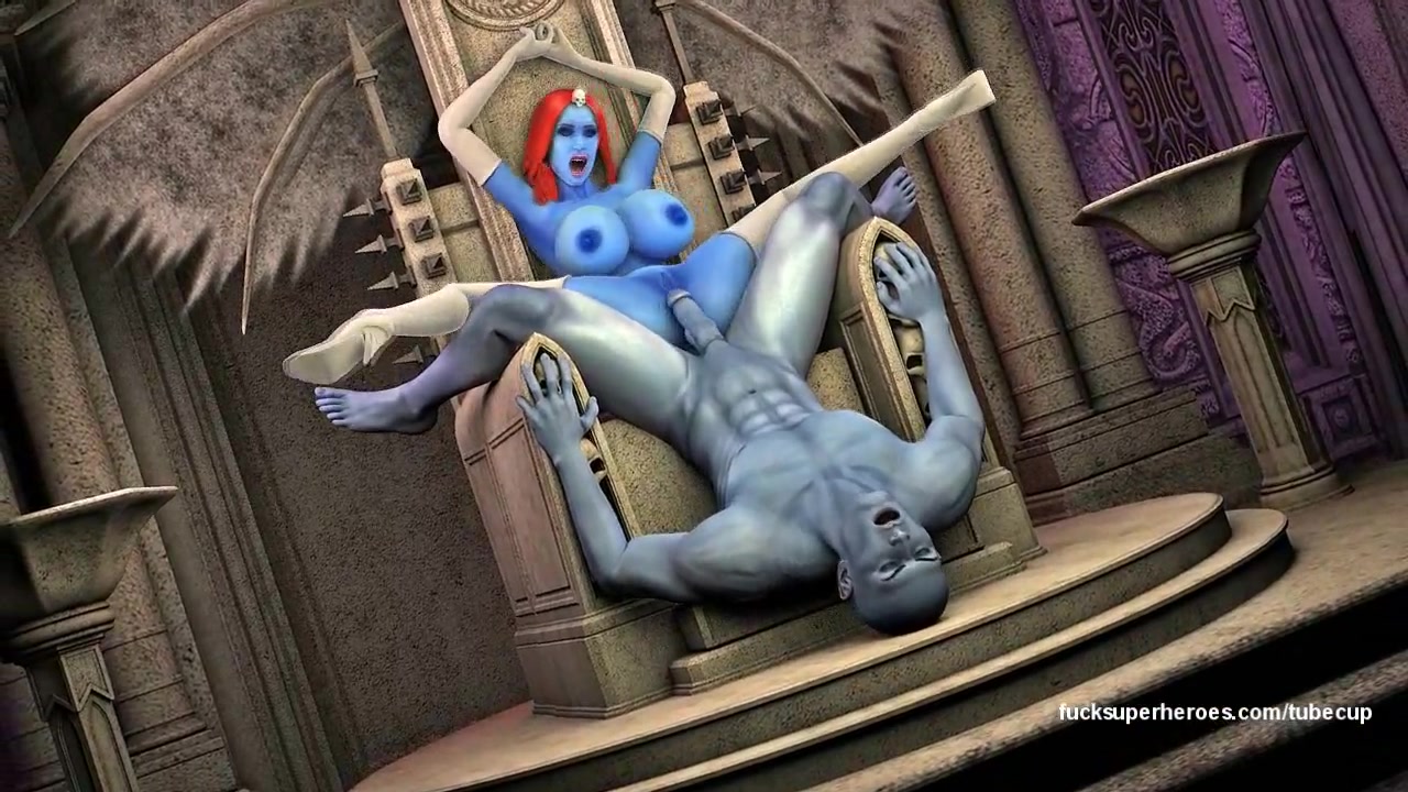 Blue commander smashes the Blue Beauty in the dungeon