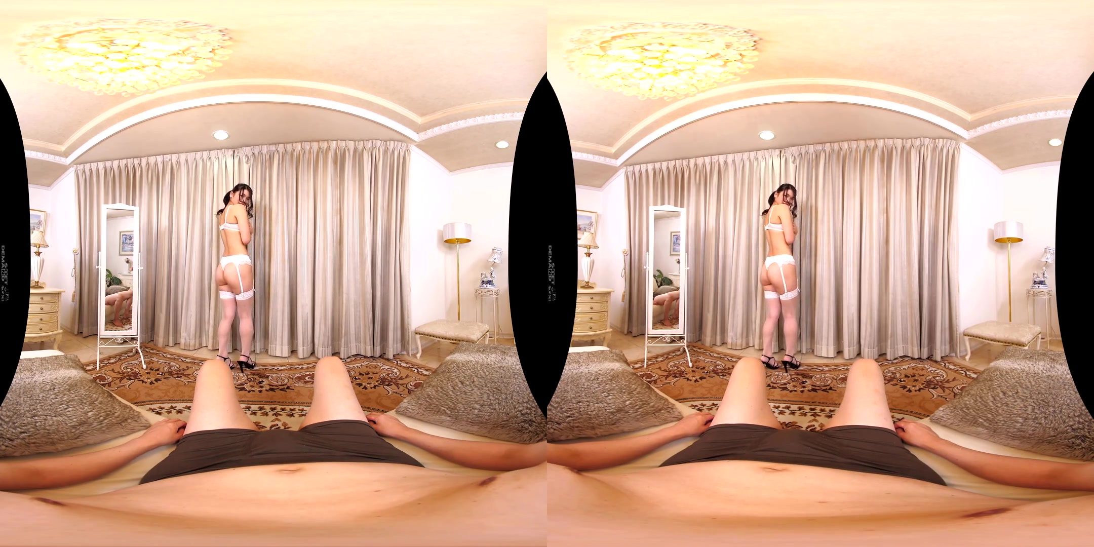 Mesmerized by Your Older Stepsister and Her Sexy Lingerie 2 - Asian Underwear Handjob