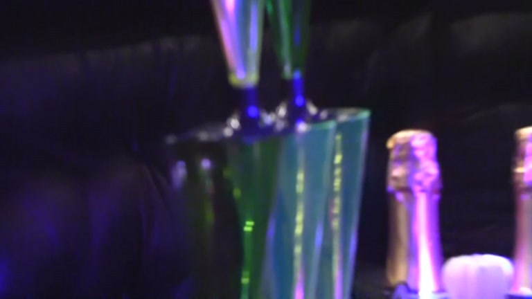 Seven beauties hard drilled a stripper at a party