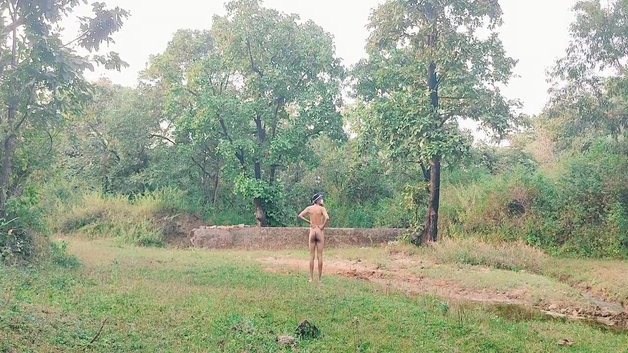 Sexy Men Dancing Full Nude In Forest Cumshot