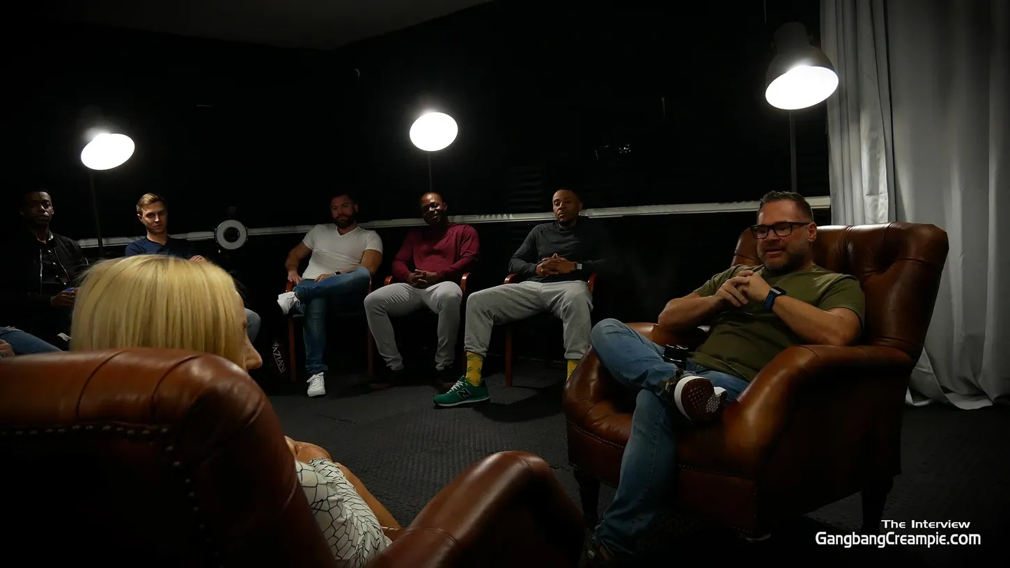 GangBang Creampie 252 Interview , Scene #01