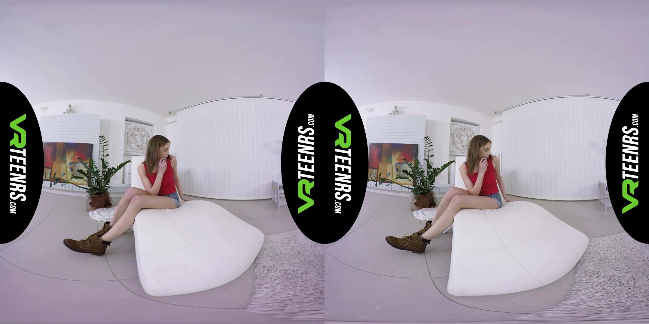 Stacy Cruz in Stacy Cruz Plays With Her Firm Tits VR - VRTeenrs