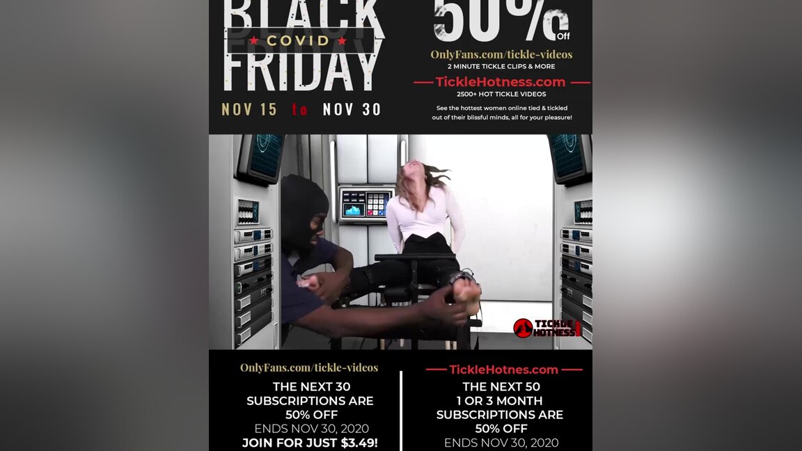 Black Covid Friday Special - Ticklevideos