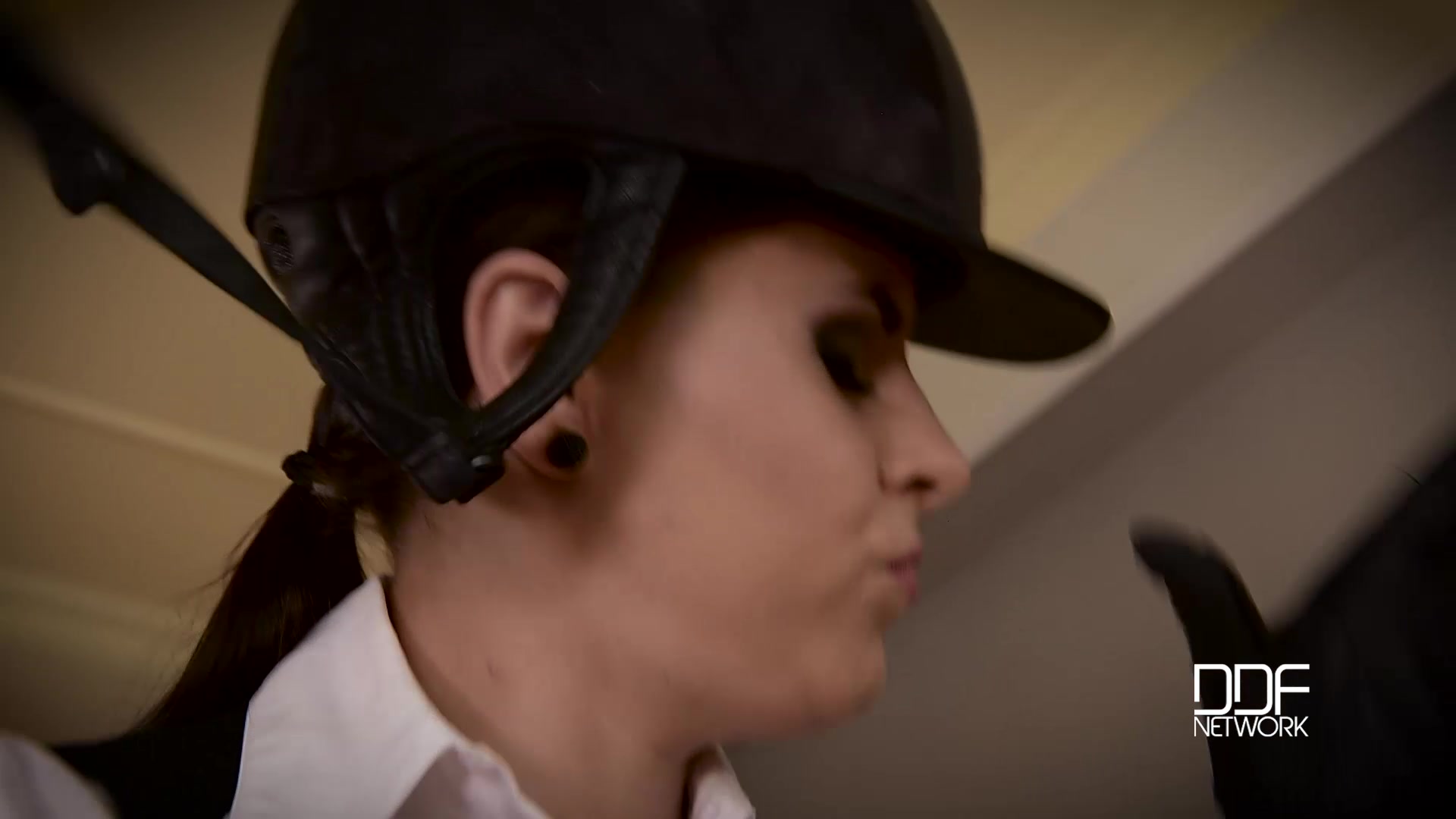 Horny Horseback Ride - Dominant Jockey Humiliates New Face - PornWorld