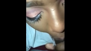 Suck it till his knees achin