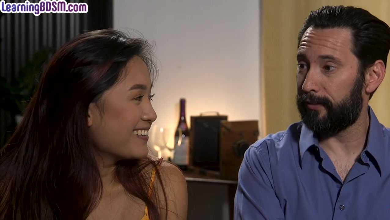 Asian sub throatfucked and fucked