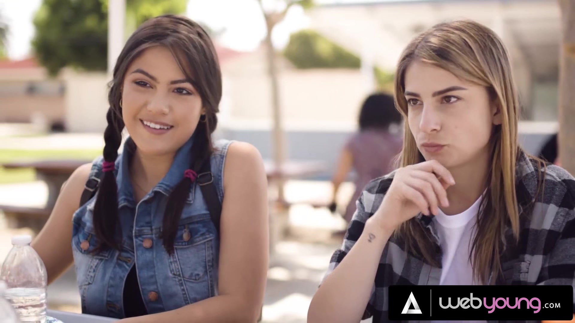 Conflicted Teen Kristen Scott Discovers Her Sexuality With Bestie Kendra Spade