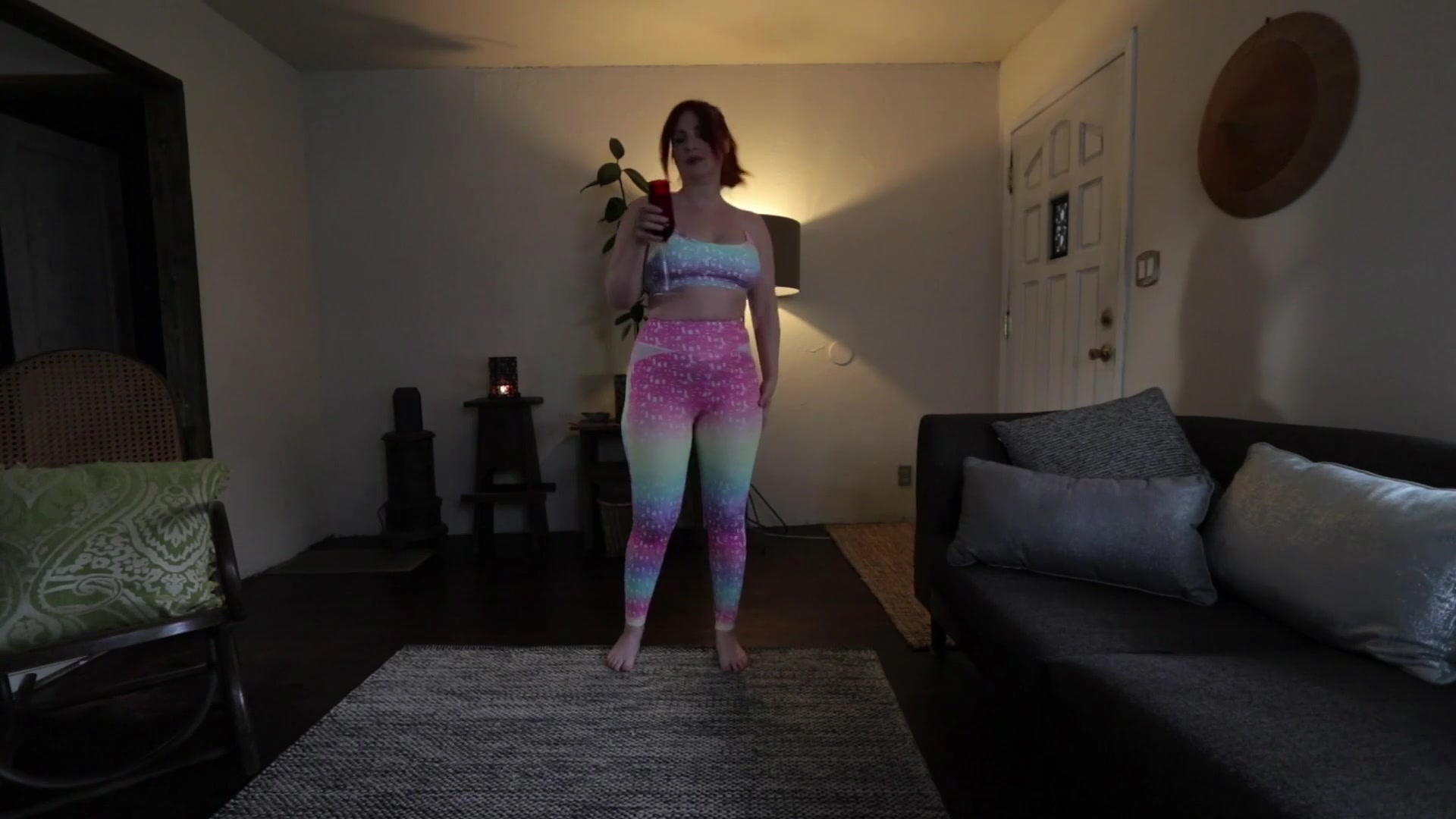Spanking Cock Suck Sofa Hippie Yoga Pants - Amberspanks