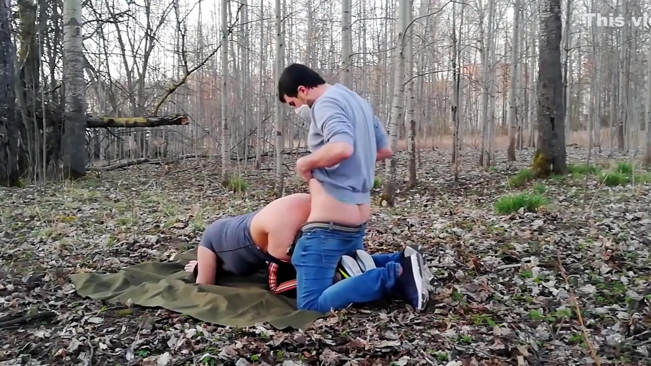 Step brother fucked stepsister in a barbecue forest in coronavirus epidemic 2020