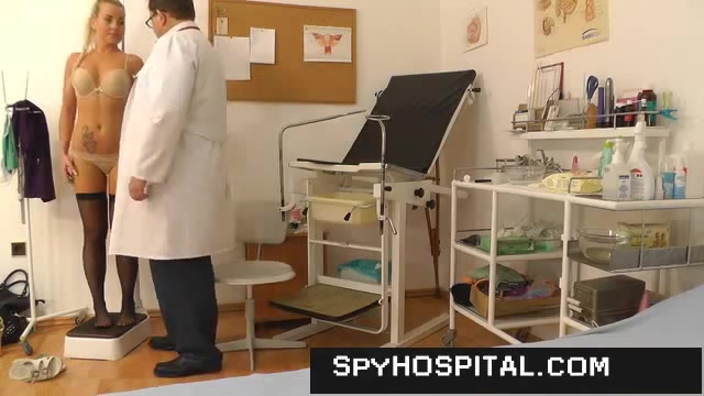 Classy girl at gyno doctor caught on