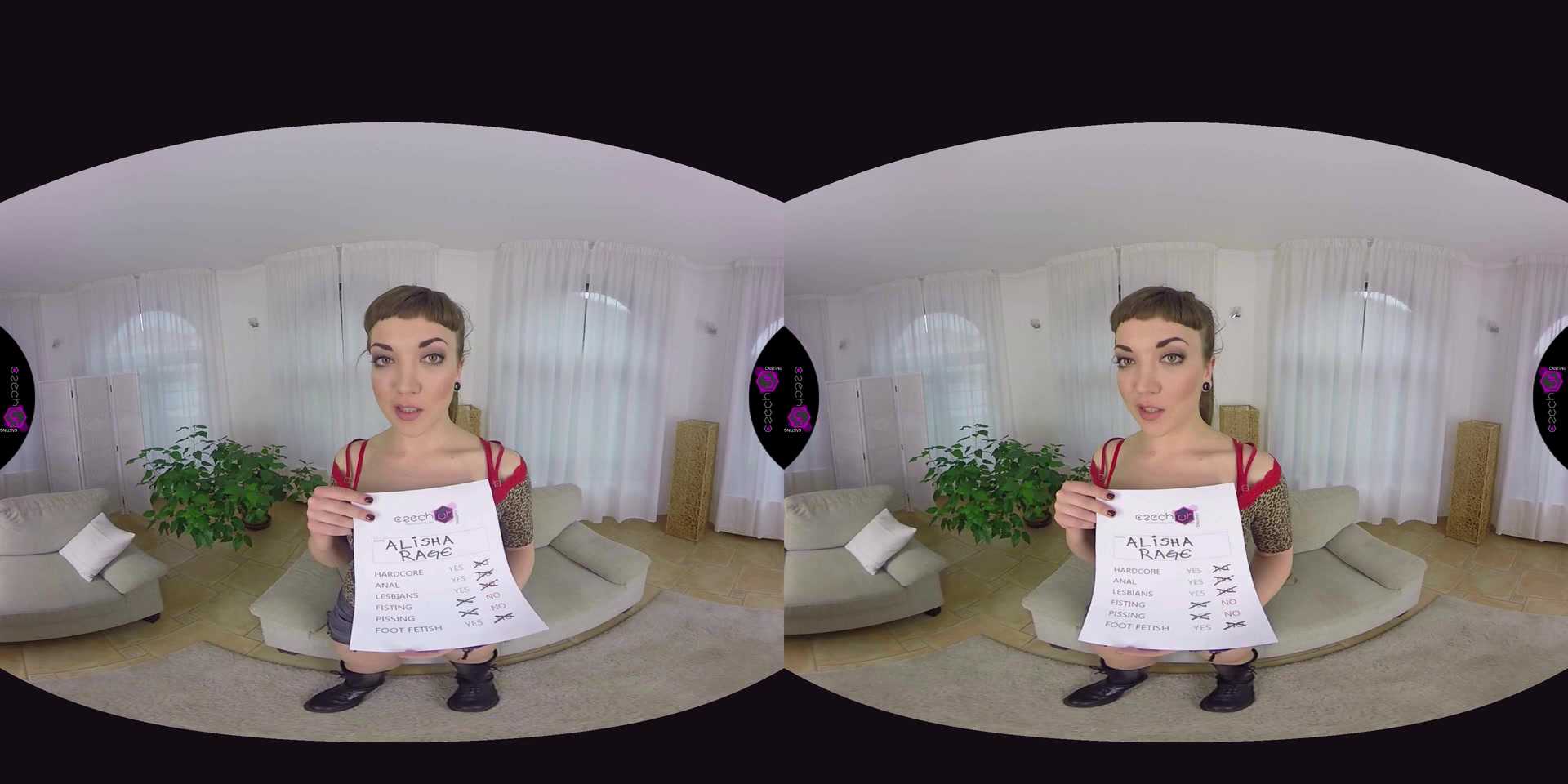 CzechVRCasting 060 Alisha Rage casting